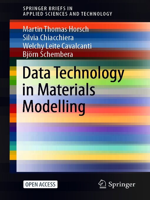 Title details for Data Technology in Materials Modelling by Martin Thomas Horsch - Available